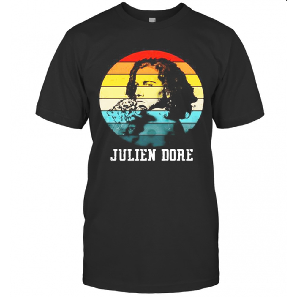 Julien Dore Cat Retro Music Fan Graphic Unisex T-Shirt